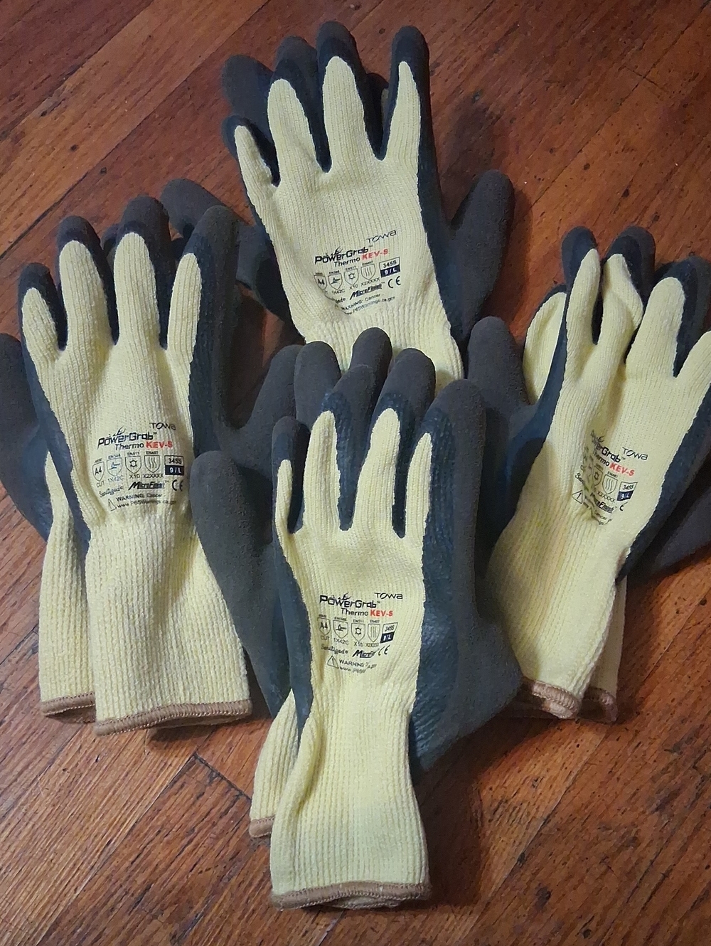 Towa Power Grab Work Gloves -4 Pairs